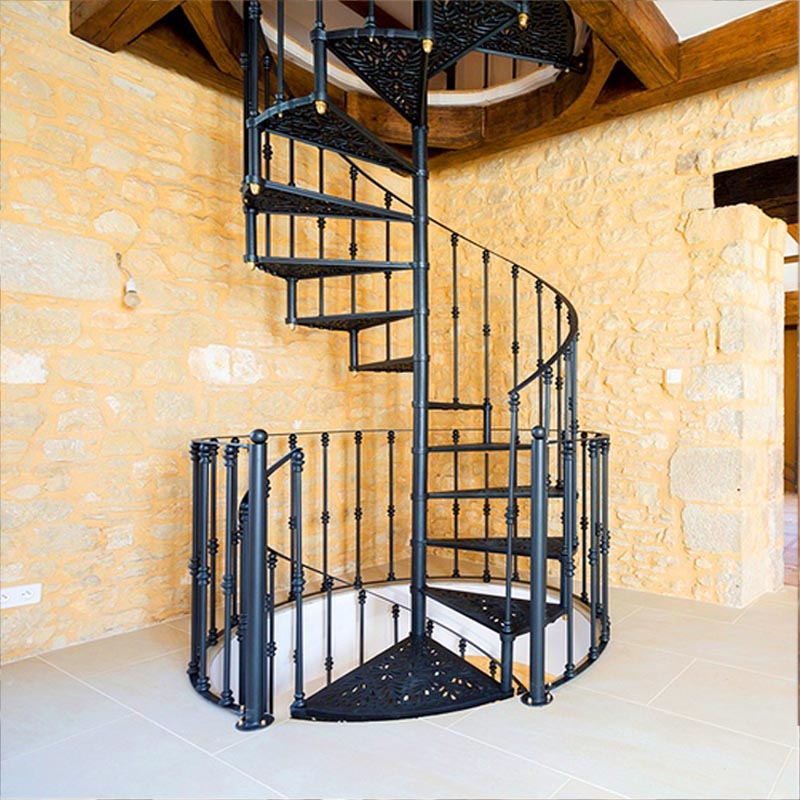 Винтовая лестница своими руками из металла фото