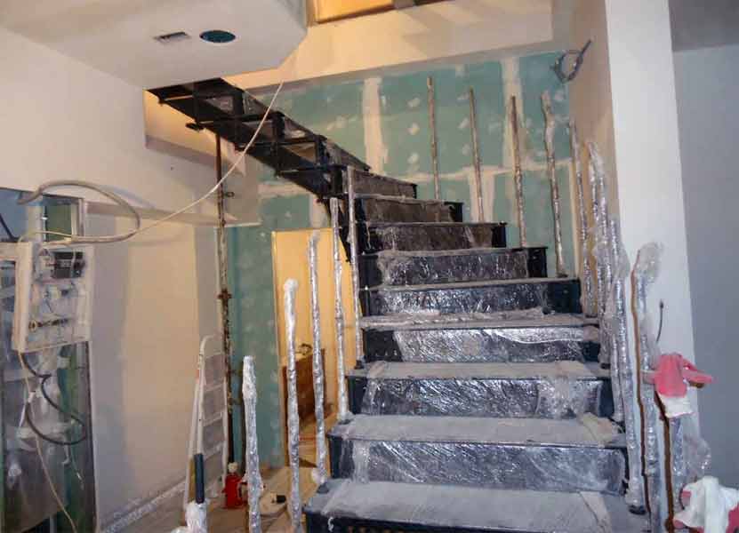 Реставрация лестницы
